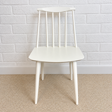 Set van 4 pre loved eetkamerstoelen Hay 77 | wit