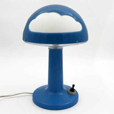Tafellamp vintage IKEA Skojig 'wolkenlamp' | blauw