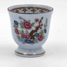 Vintage eierdopje Rörstrand Lotus – Scandinavisch servies met bloemenpatroon