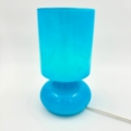 vintage ikea lykta mushroom lamp blauw