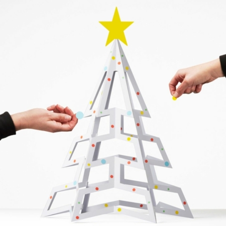 paper tree papieren kerstboom Carmela bowman