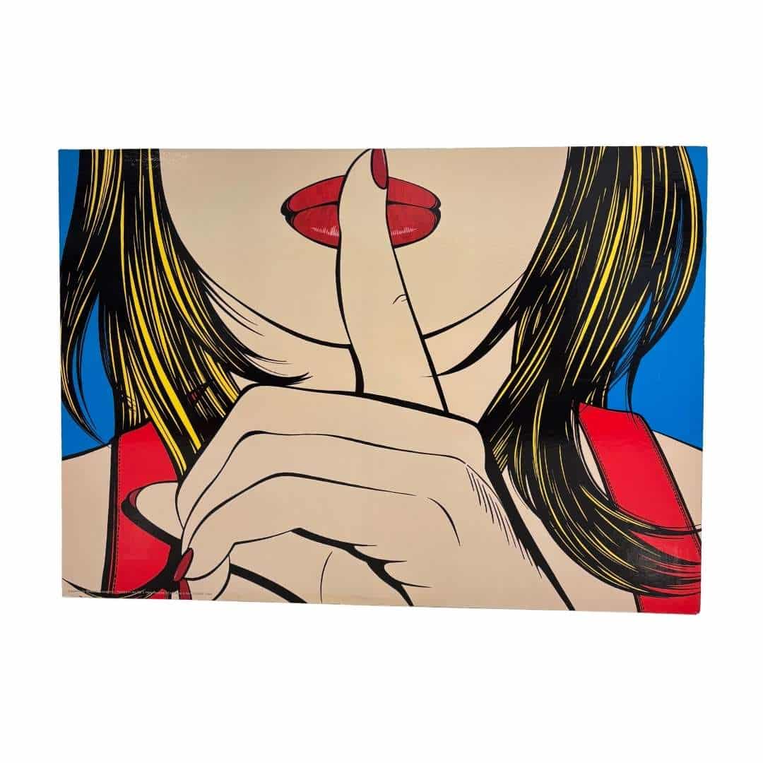 Pop-art-schilderij-SSSHHH-