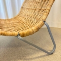 ligstoel rotan vintage IKEA Karl Malmvall Karslund