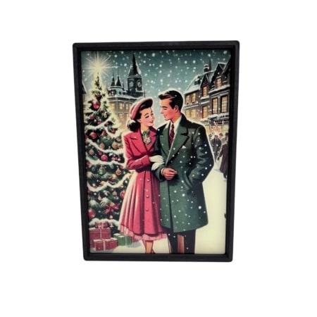 lightbox vintage kerst afbeelding tiny factory