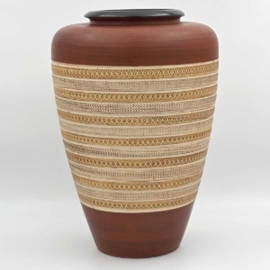 vaas west germany bruin reliëf 154-45