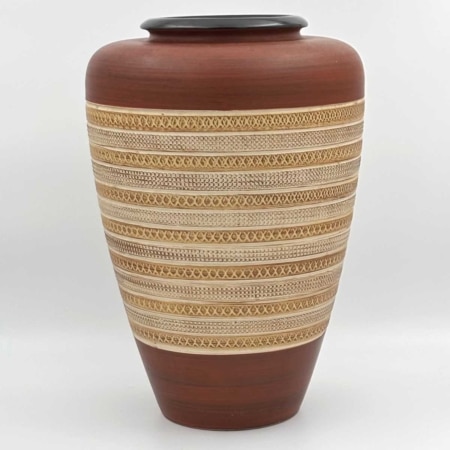 vaas west germany bruin reliëf 154-45